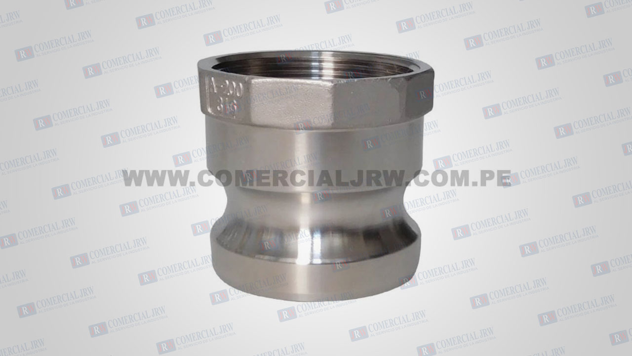 Acoples Camlock, TIPO A, TIPO B, TIPO C, TIPO F, TIPO E, TIPO D, TIPO DC, TIPO DP