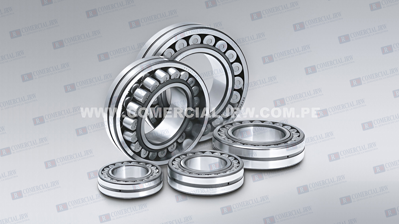 Rodamientos, Rodamientos rígidos de bolas, Rodamientos de bolas con contacto angular, Rodamientos de bolas a rótula, Rodamientos de rodillos cilíndricos, Rodamientos de rodillos cónicos, Rodamientos de rodillos a rótula, Rodamientos CARB, Rodamientos de agujas, Rodamientos axiales de bolas, Rodamientos axiales de rodillos cilíndricos, Rodamientos axiales de rodillos a rótula.